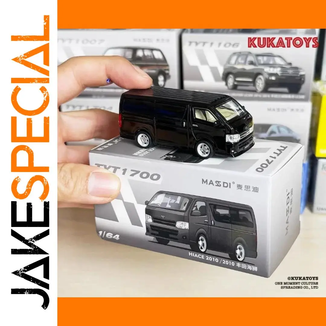 2010 Hiace MPV Diecast Model, 1:64 Scale 1 2010 Hiace MPV Diecast Model, 1:64 Scale
