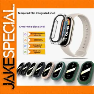 Xiaomi Mi Band 10 Protective Case with Tempered Glass