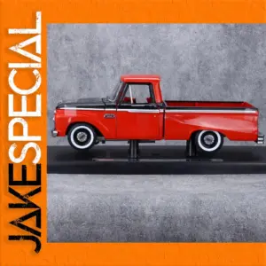 1965 Ford F-100 Diecast Model in Two-Tone Red