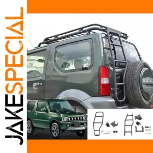 Suzuki Jimny Aluminum Rear Ladder 1998-2017