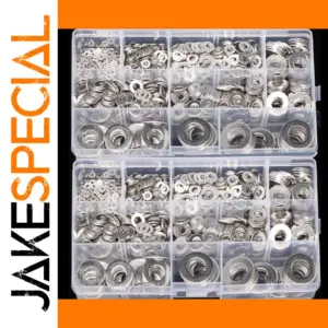 Stainless Steel Washer Set for Versatile Use