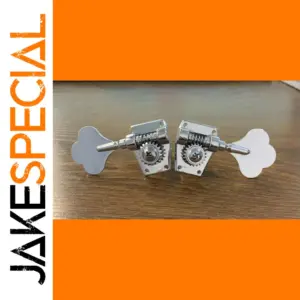Chrome Bass Tuning Pegs for 4-5 String Guitars