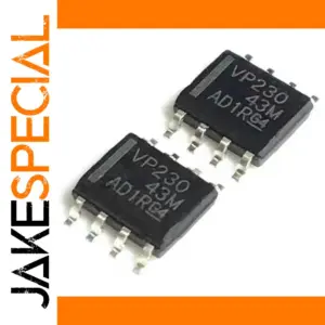 Set of Five SOP-8 Voltage Regulators for Electronics