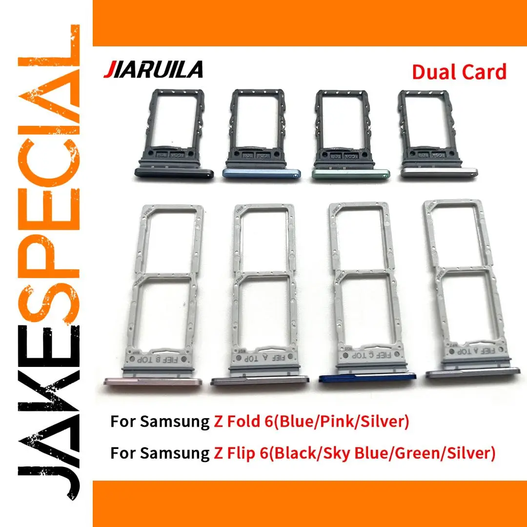 Colorful SIM Tray Set for Samsung Z Flip 6 1 Colorful SIM Tray Set for Samsung Z Flip 6