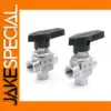 Durable 304 Stainless Steel Ball Valve 1/8-3/4 In