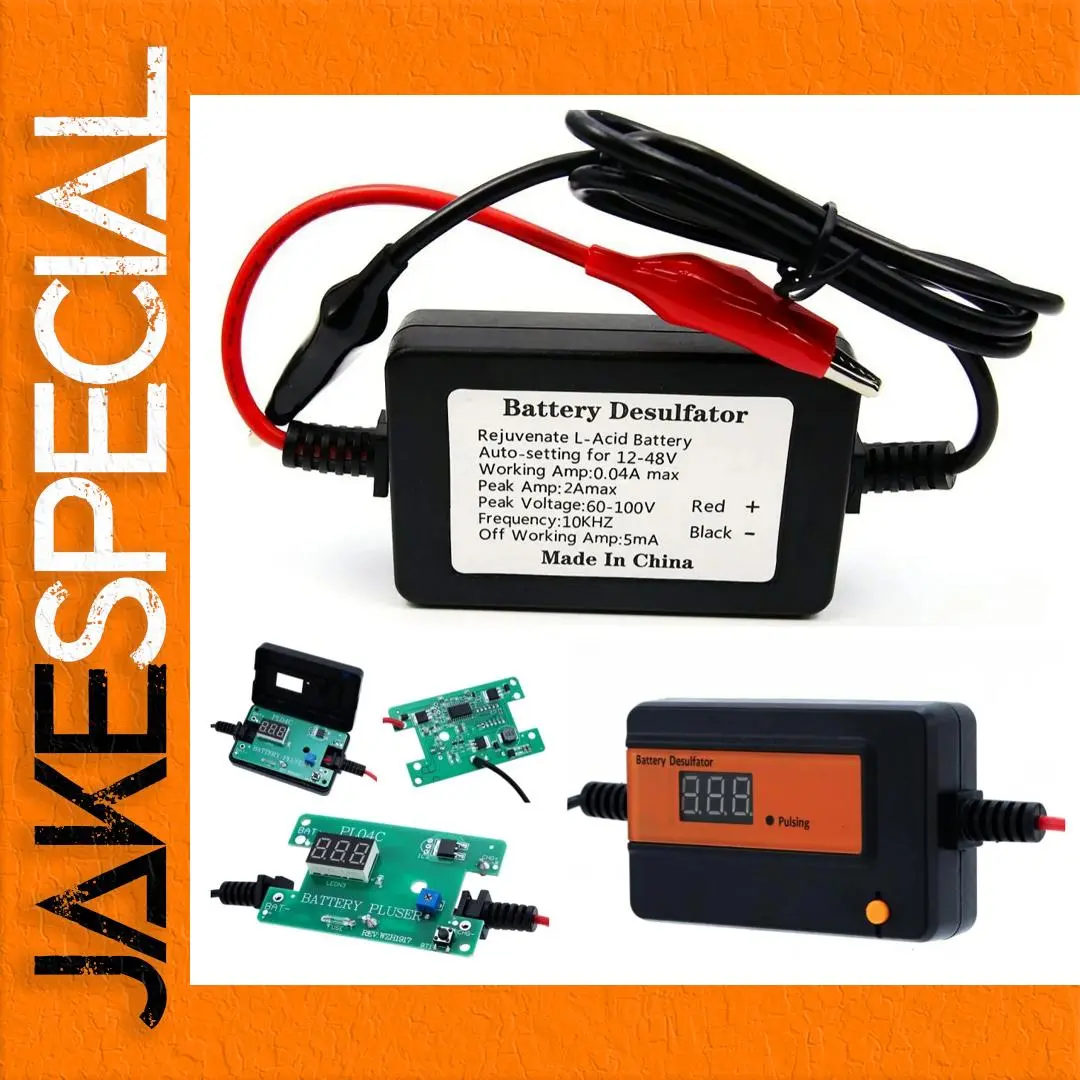 4A Lead-Acid Battery Desulfator for 12V-48V Systems 1 4A Lead-Acid Battery Desulfator for 12V-48V Systems