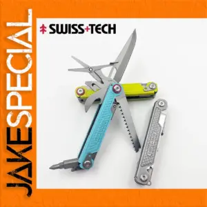 Swiss Tech 11-in-1 Stainless Steel Multitool