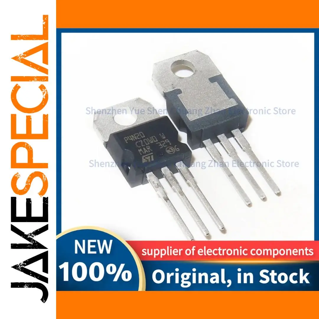 Set of 10 P4N20 MOSFET Transistors for Power Applications 1 Set of 10 P4N20 MOSFET Transistors for Power Applications