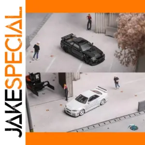 Fuji 1:64 R34 Alloy Car Model in Vibrant Colors