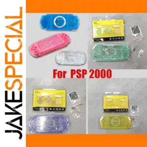Transparent Housing for PSP2000 in Vibrant Colors