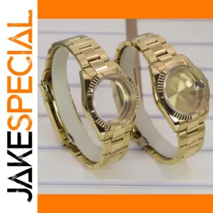 Gold Stainless Steel Watch Case 36/39mm for Custom Watches