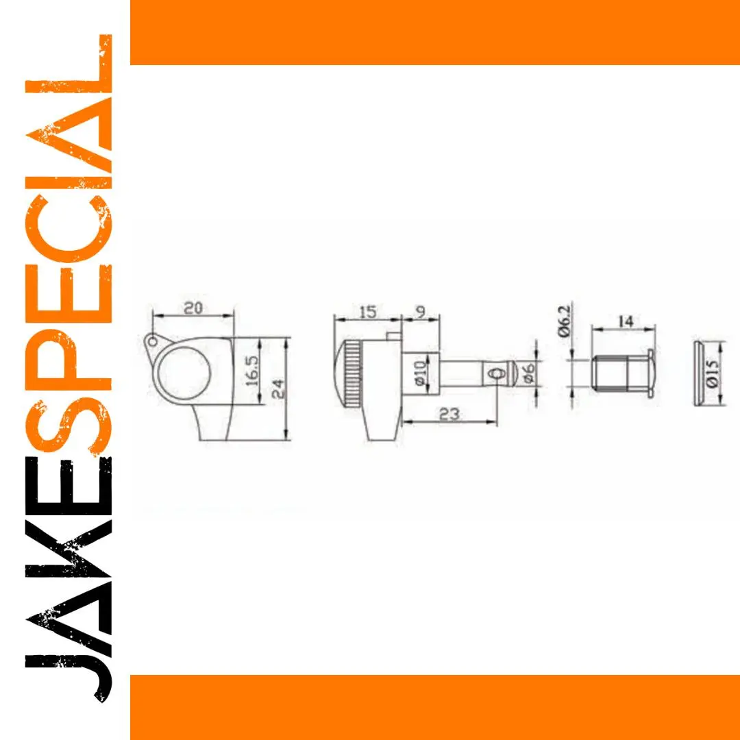 Locking Guitar Tuners Set for Electric Guitars 1 Locking Guitar Tuners Set for Electric Guitars