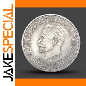 Lithuanian 1918-1938 Copper Commemorative Coin