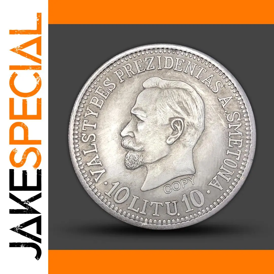 Lithuanian 1918-1938 Copper Commemorative Coin 1 Lithuanian 1918-1938 Copper Commemorative Coin