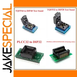Chip Conversion Adapter for TQFP32/44, PSOP44 & PLCC32