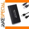 Black Mini SSD Case for mSATA Drives