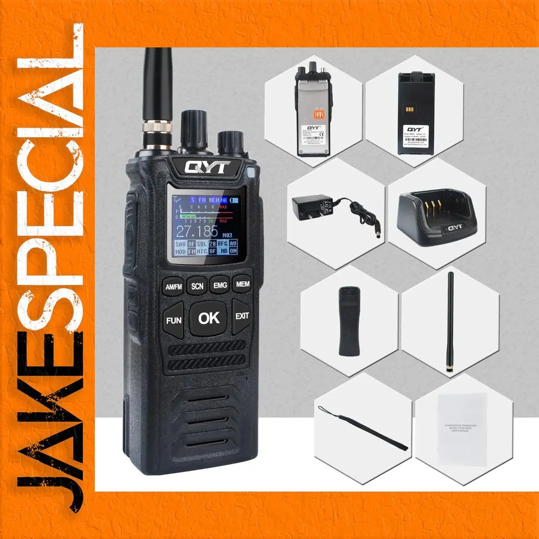 QYT CB-58 Portable Outdoor Walkie-Talkie 1 QYT CB-58 Portable Outdoor Walkie-Talkie
