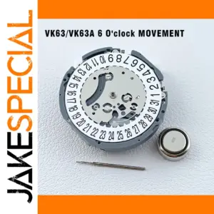 VK63A Quartz Watch Movement with Date