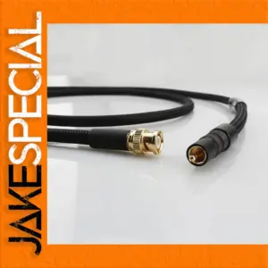 Premium Silver RCA/BNC Coaxial Cable for Audiophiles