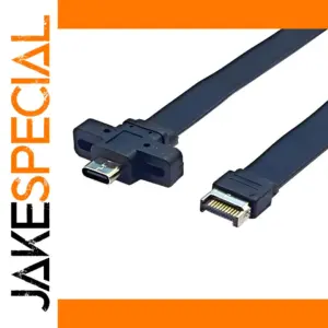 Type-E Male to Type-C Female Conversion Cable