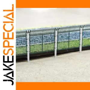 N Scale Metal Protective Fence for Models