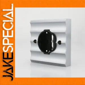 Wall-Mounted Schuko Power Socket with Copper Conductors