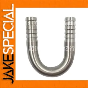 304 Stainless Steel U-Shaped Hose Connector 6-25mm