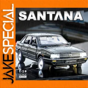 Premium 1:24 Scale Diecast Volkswagen Santana W140 Model