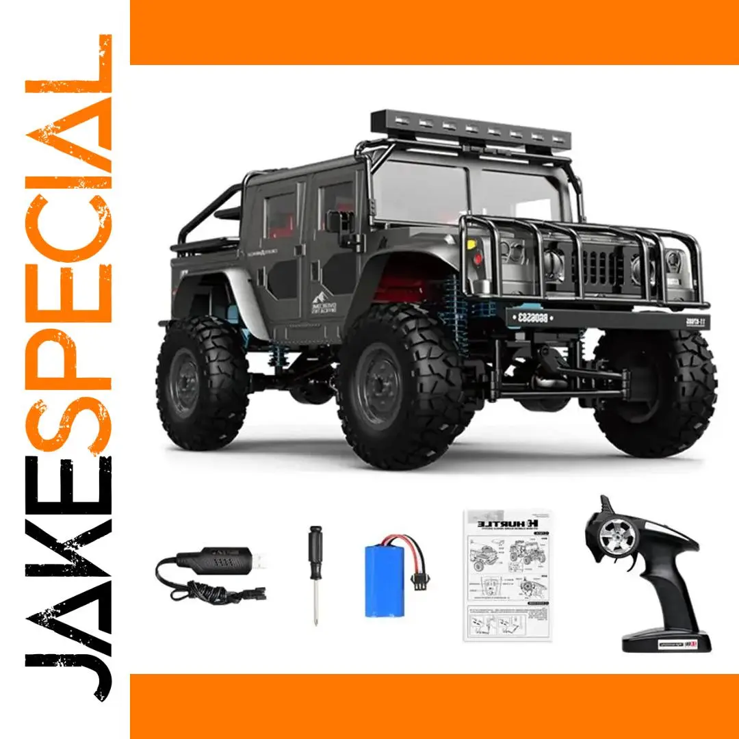 Off-Road RC Hummer with 4WD and 7.4V Battery 1 Off-Road RC Hummer with 4WD and 7.4V Battery
