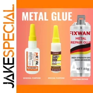 High-Strength Metal Glue Set for DIY Repairs
