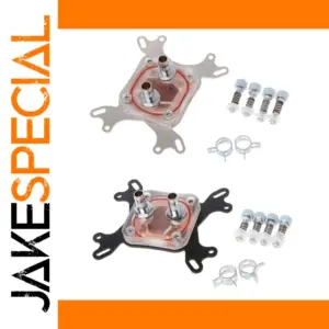 High-Performance 50mm CPU Water Block with Copper Base