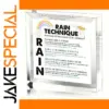 Rain Technique Teaching Sign for Classrooms