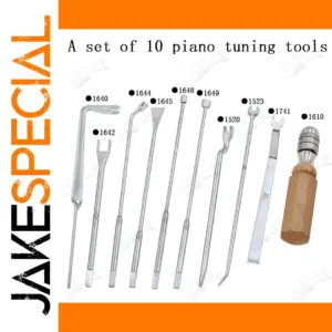 Professional Piano Tuning & Repair Tool Set