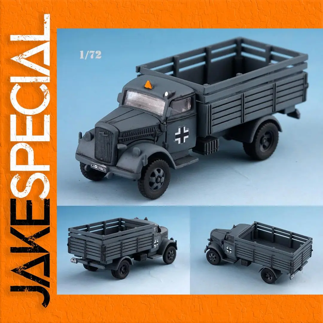 1/72 Scale WWII German Opel Transport Truck Model 1 1/72 Scale WWII German Opel Transport Truck Model
