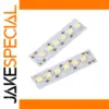 Set of 5 White LED Light Strips for DIY Projects