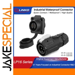 M16 Waterproof Solar Panel Power Connector