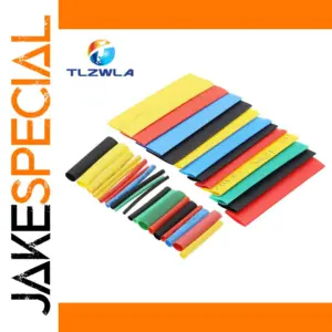 Vibrant Set of 164 Heat Shrink Tubing for Wires