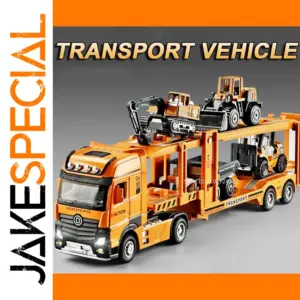 1:32 Scale Double-Decker Transport Vehicle Model