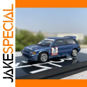 Honda Civic 1:64 Diecast Model Blue
