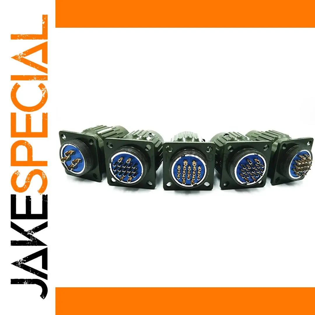 Military-Grade Circular Connectors 4-37 Pins 1 Military-Grade Circular Connectors 4-37 Pins