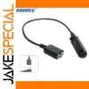 Black 30cm Adapter Cable for Baofeng Walkie Talkies