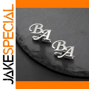 Personalized Men's Cufflinks in Stainless Steel