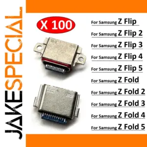 Samsung USB Charging Port Connector Set for Z Flip & Fold Series