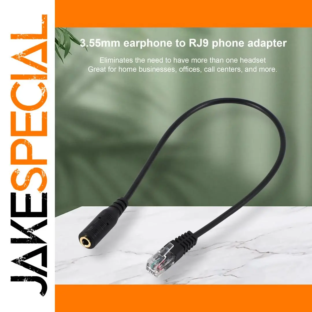 31cm Professional Audio Adapter Cable for Cisco Phones 1 31cm Professional Audio Adapter Cable for Cisco Phones