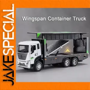 1:32 Scale Alloy Container Truck with Sound