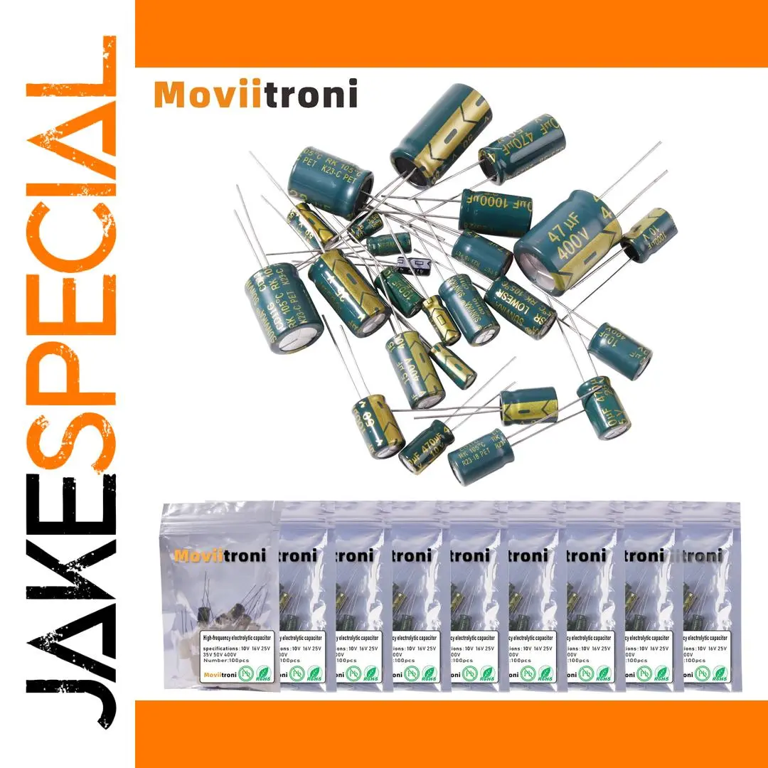 High-Frequency Electrolytic Capacitor Set (150 pcs) 1 High-Frequency Electrolytic Capacitor Set (150 pcs)