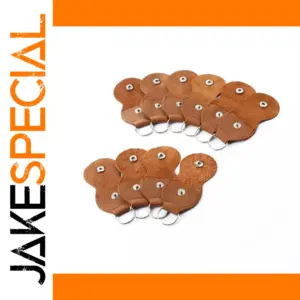 Genuine Cow Leather Pick Holder Set