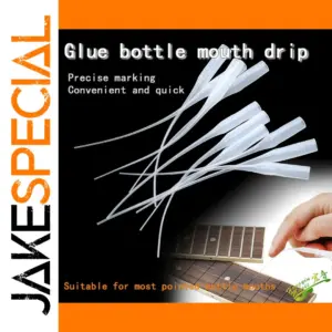 Set of 20 Transparent Glue Bottle Drip Heads