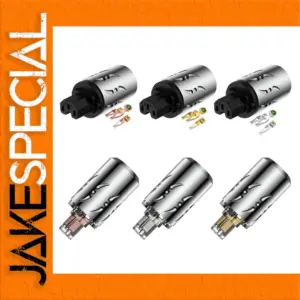 Premium IEC Power Socket VF512G with Copper Conductor