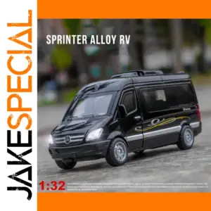 Black 1:32 Sprinter RV Diecast Model